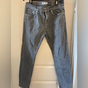 Men’s Zara grey Jean 34x34